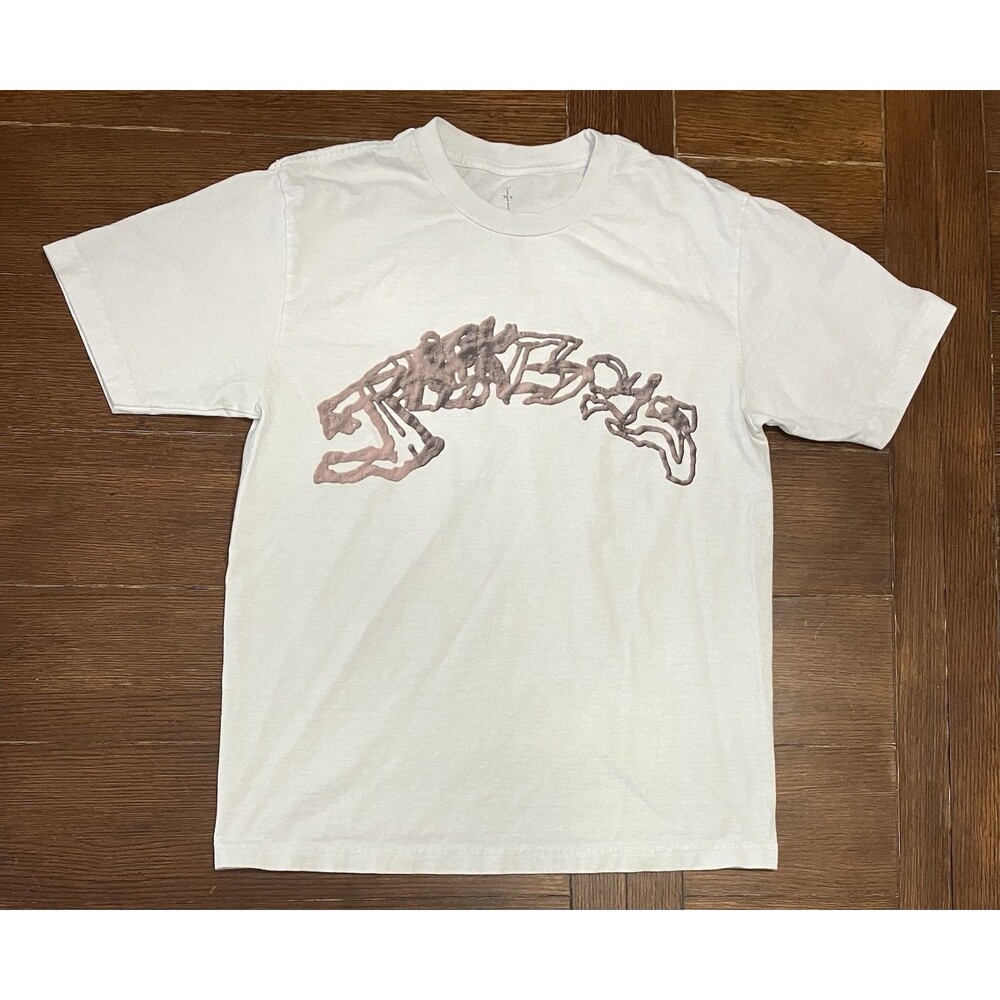 Travis Scott Cactus Jack JackBoys 2 C2 Tee Mens Size M White NWOT